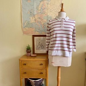 ASOS Striped Collared Top